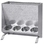 Comedouros para leitões 4 buracos