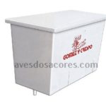 Depósito 10 litros retangular