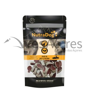 Lanche de sushi de pato e bacalhau NutraDog 50g