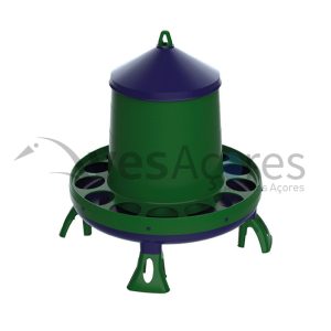 Comedouro reciclado de 12kg com patas