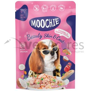 Saquinho de salmão e vegetais para cães MOOCHIE radiant coat (85 g)