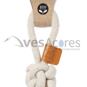 Churro com pega em corda entrançada de algodao 22x5x5