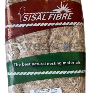 Material p/ninhos (Côco, sisal, juta, algodão ) 500G