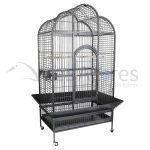 Gaiola p/ papagaios/ araras deluxe c/ abertura em cima 112x82x175cm