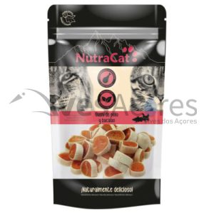 Lanche de frango e sushi de bacalhau NutraCat 50G