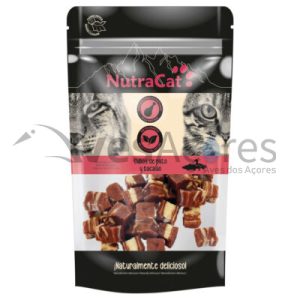 Cubos de pato e bacalhau NutraCat 50G
