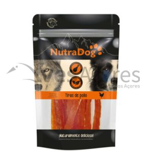 Lanche de tira de frango NutraDog