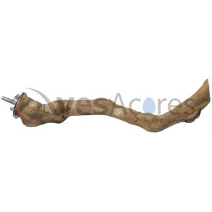 Cabide de madeira de videira (25 cm)